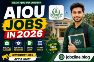 Allama Iqbal Open University AIOU Jobs in 2026