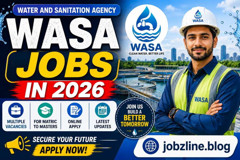 Water and Sanitation Agency WASA Jobs in 2026