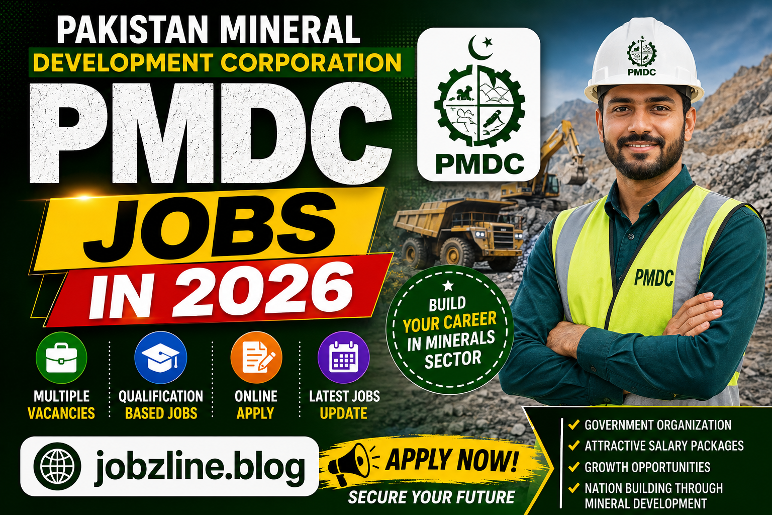 Pakistan Mineral Development Corporation PMDC Jobs in 2026
