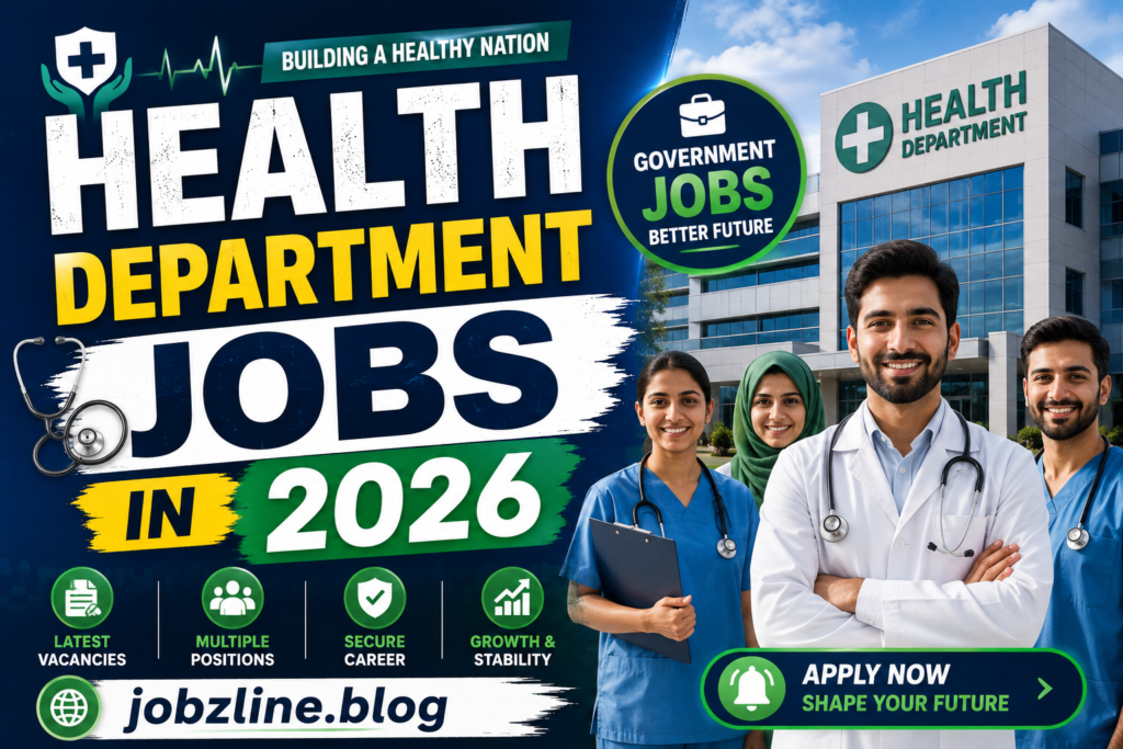 Health Department Jobs in 2026