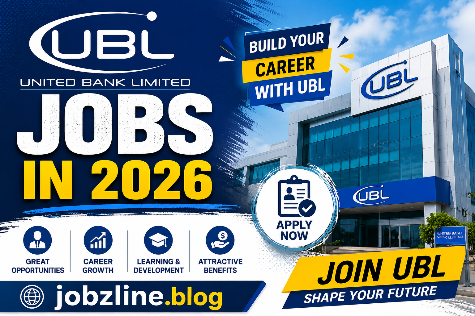United Bank Limited UBL Jobs in 2026
