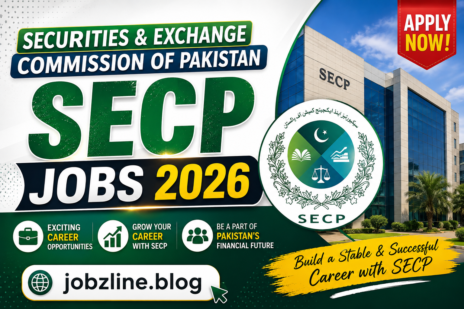 Securities & Exchange Commission of Pakistan SECP Jobs in 2026