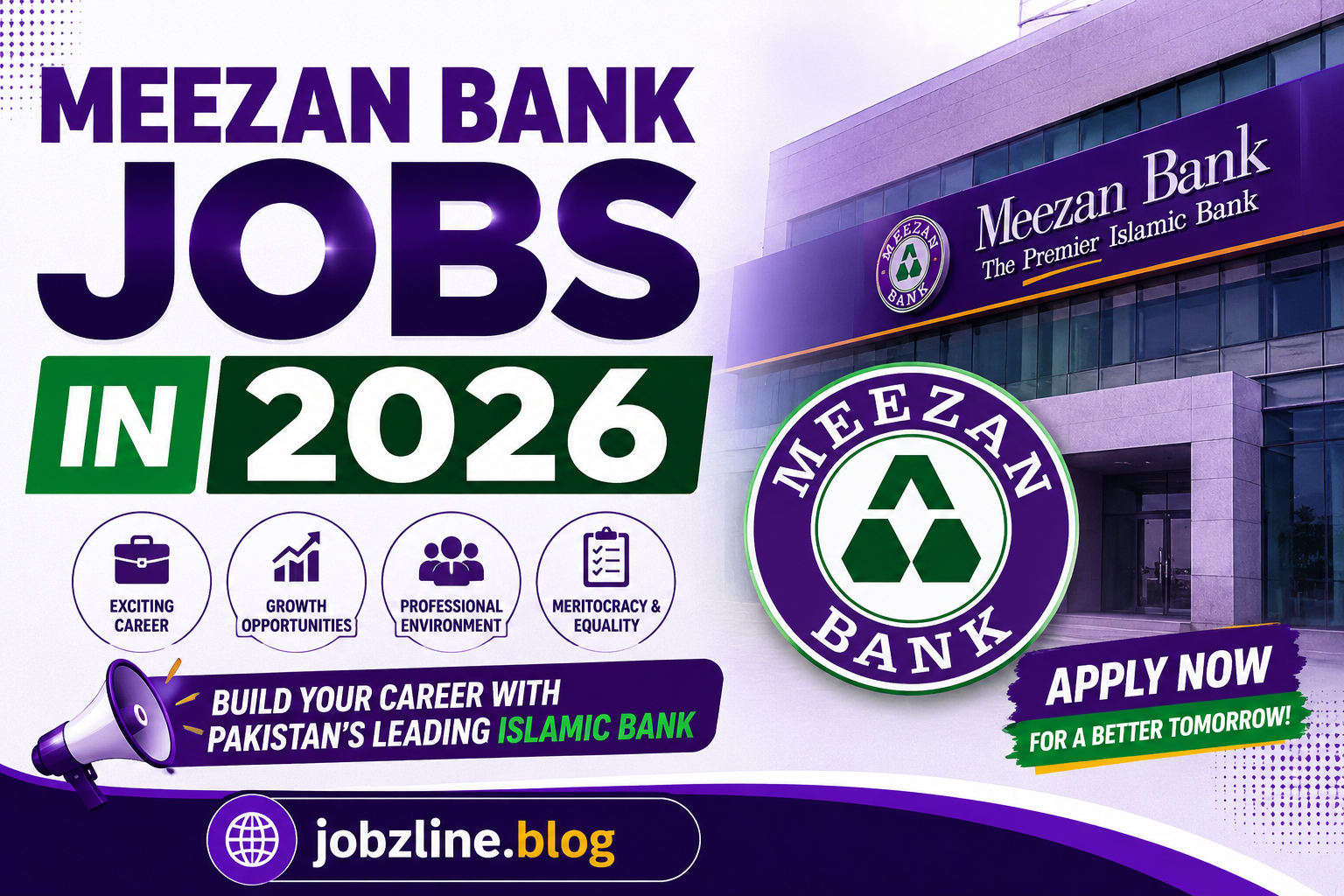 Meezan Bank Jobs in 2026