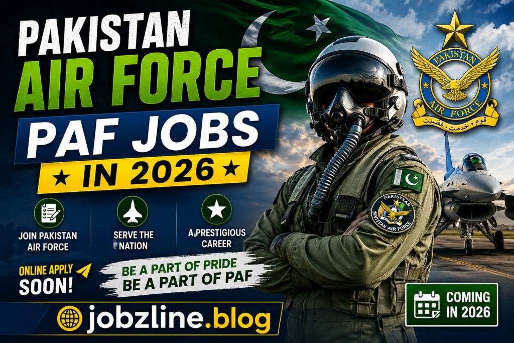 Pakistan Air Force PAF Jobs in 2026