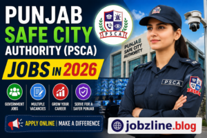 Punjab Safe City Authority PSCA Jobs in 2026