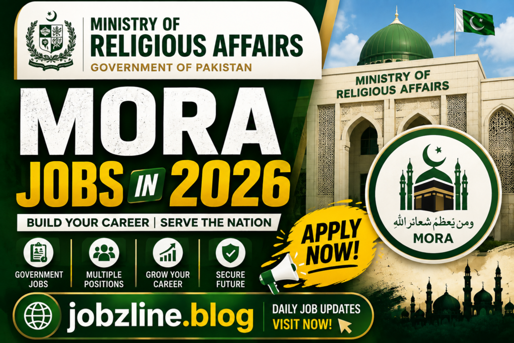 Ministry Of Religious Affairs MORA Jobs in 2026